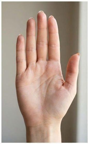 Sinal de Socorro - Passo 1: Palma Aberta